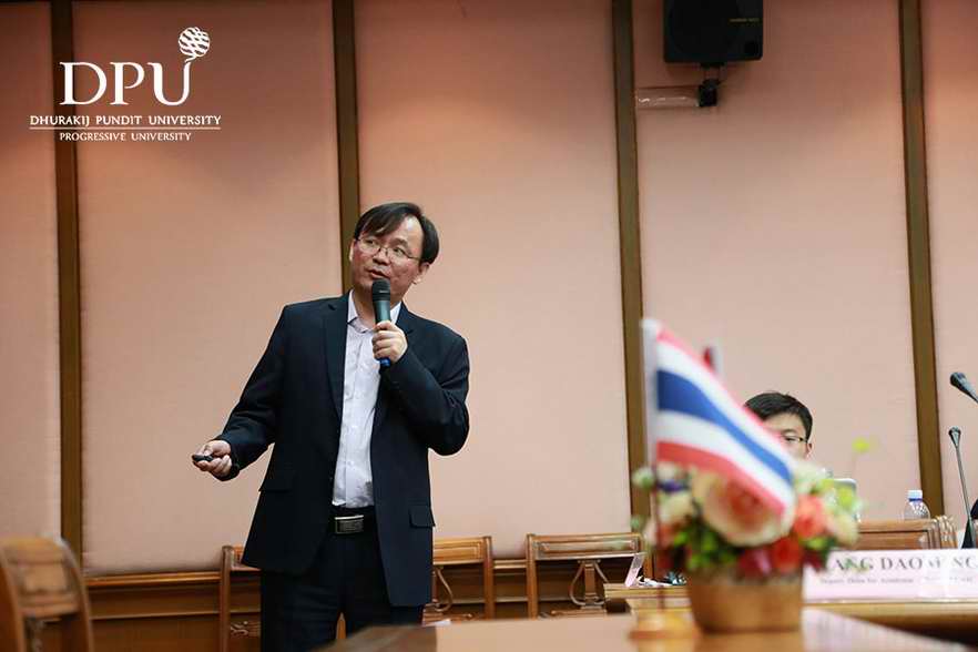 中国院校访问团泰国博仁大学-中文项目交流会顺利召开